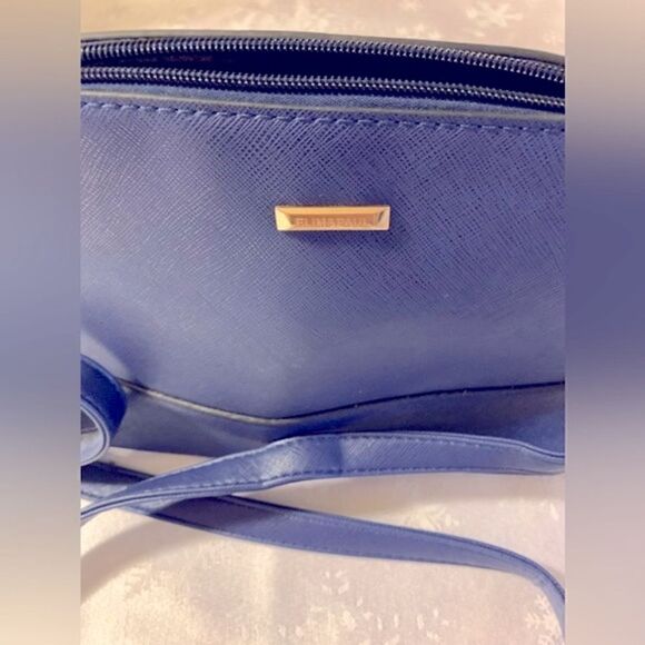Elim & Paul Crossbody Handbag Royal Blue Vegan Leather NWOT Gorgeous - Picture 6 of 9
